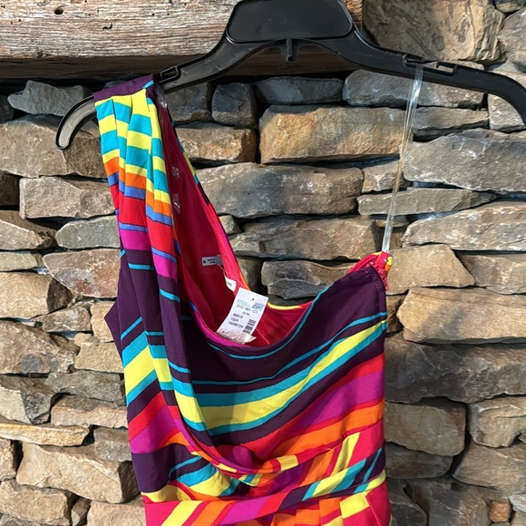Maurice’s NWT multicolor one strap dress- size medium - Picture 2 of 3